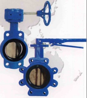 ABZ Rubber Seated Butterfly Valve Type 101: 2-24, 200PSI