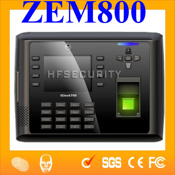 Iclock700 Huge Capacity and Multi Communications Time Attendace