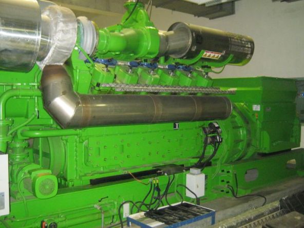 6.1 MW Jenbacher J612 Natural Gas Generator Plant