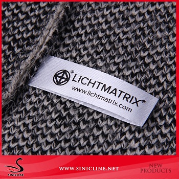 high end washing instructions woven labels for garment