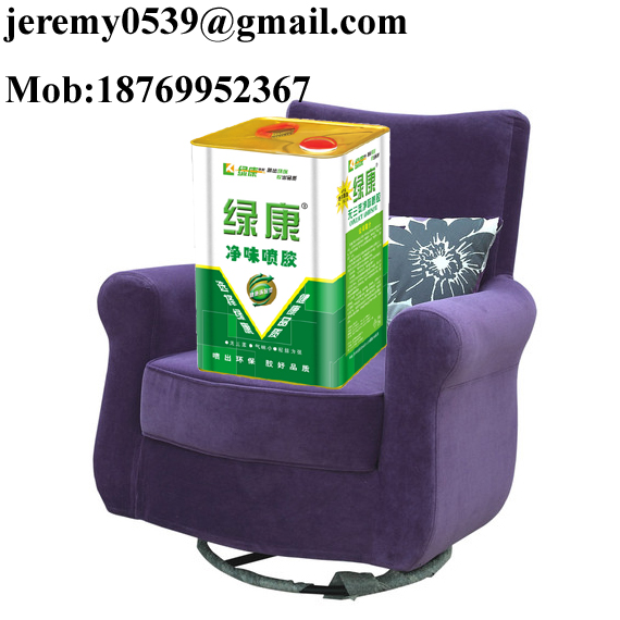 SBS spray adhesive for sofa making, furniture, sponge, foam