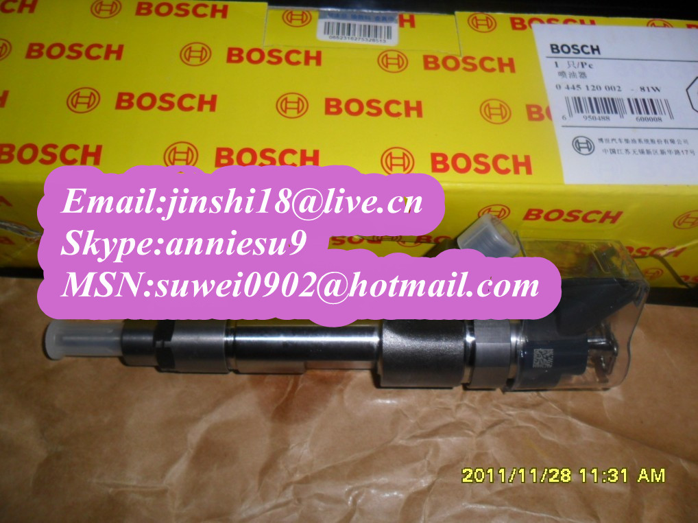 Bosch Common rail injector 0445120002 for IVECO 500313105 500384284