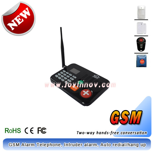 GSM alarm system,Panic button,Auto redial/hang up