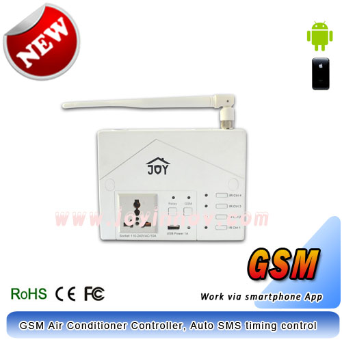 GSM Remote Control with Intelligent Air Conditioner