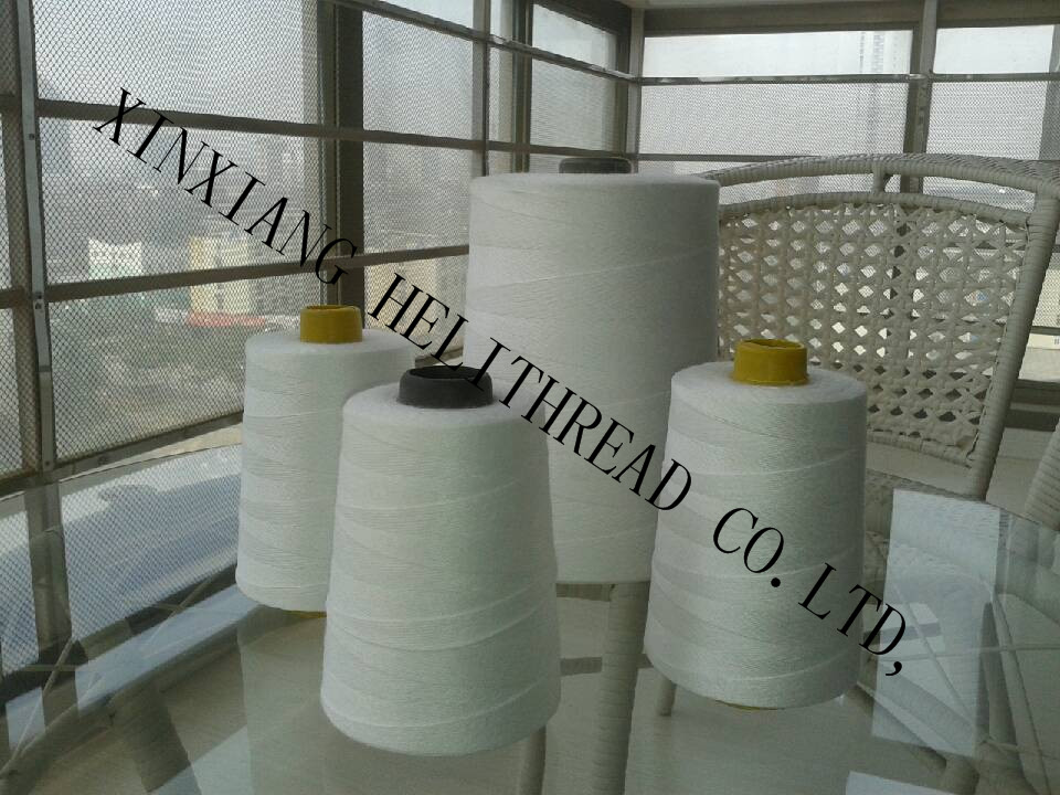 100% spun polyester virgin yarn for sewing threads