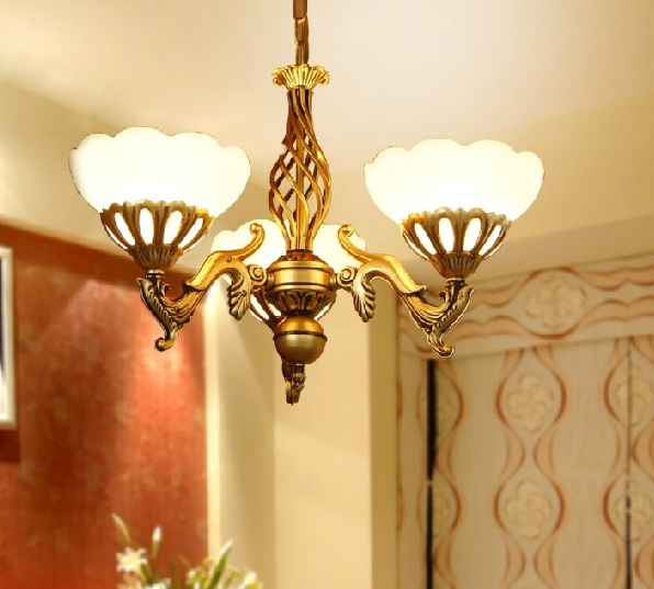Fashion lamp restaurant lamp study light bedroom lights fashion 3 rustic vintage pendant light