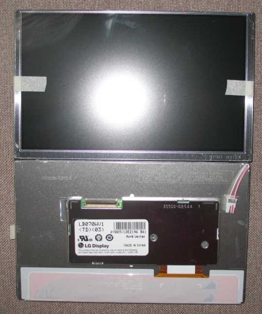 TFT LCD LB070WV1-TD04 for Industrial Device LCD