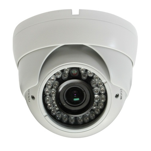 960H CMOS 800TVL IR-CUT Vandalproof dome camera