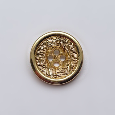 Sewing Button 4 Holes Gold Color