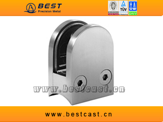 stainless steel balustrade handrail railing Staircase balcony glass clamp