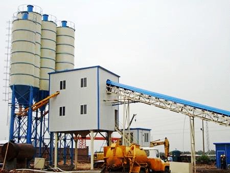 HLS90 бетонный завод  