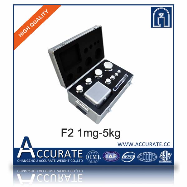 F2 1mg-5kg stainless steel calibration weights