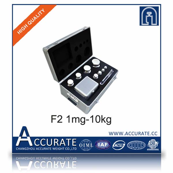 F2 1mg-10kg stainless steel calibration weights