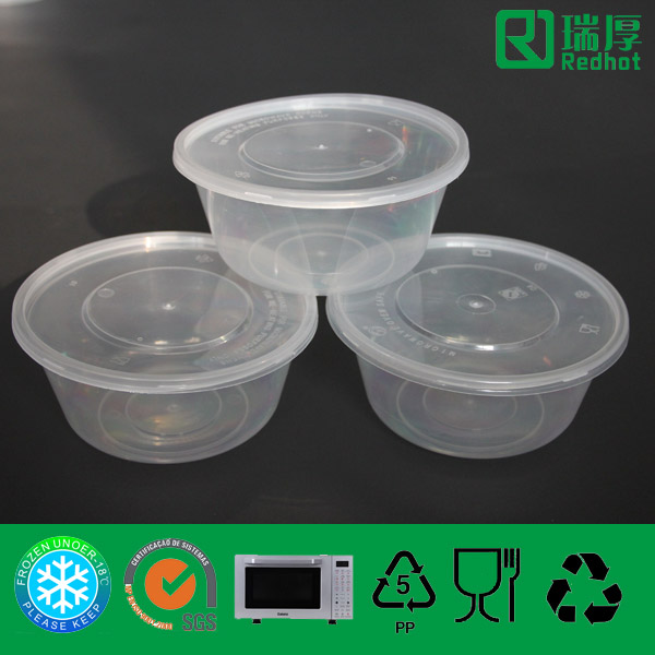 Supply Plastic Recycleable Food Container 750ml
