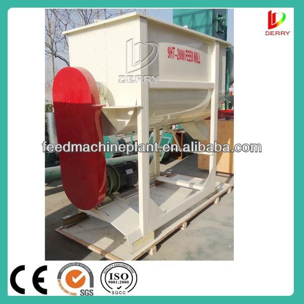 Energy Saving Powder Feed Mixer Crusher For Poultry/Livestock 