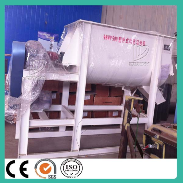 Single shaft poultry feed mixer machine 