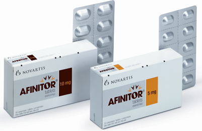 Afinitor 10 мг таблетки  (Afinitor 10 mg Tablets)