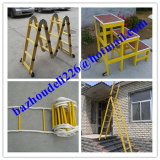 Life Safe ladder&fiberglass material&Insulation ladder
