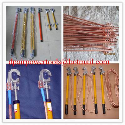 Ground rod&short-circuit test tools,High Voltage Portable Grounding Rod