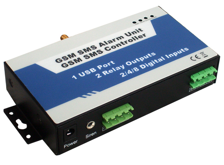 GSM SMS Controller(2I/2O/USB Ports)