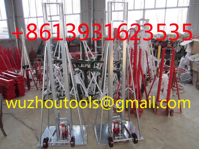  Cable Drum Jacks,Cable Drum Handling,Hydraulic lifting jacks for cable drums