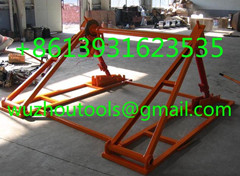  Mechanical Drum Jacks,Cable Drum Trestles,Made Of Cast Iron	