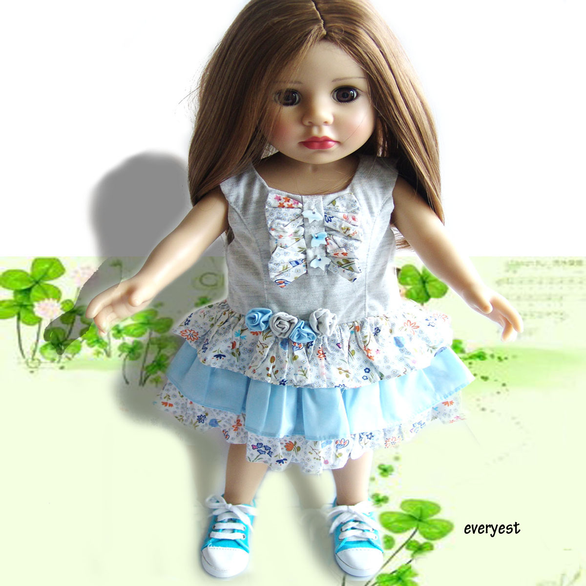 18-дюймовый высокого качества американская девушка куклы