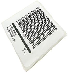 customized paper barcode sticker from factory direct