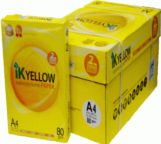 И IK желтый A4 копировальная бумага 80gsm/75gsm/70gsm 