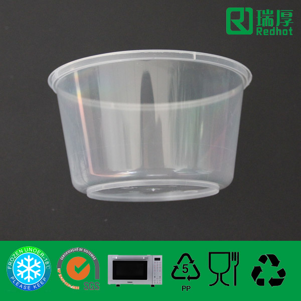 High Quality Plastic Food Container for Packing 625ml