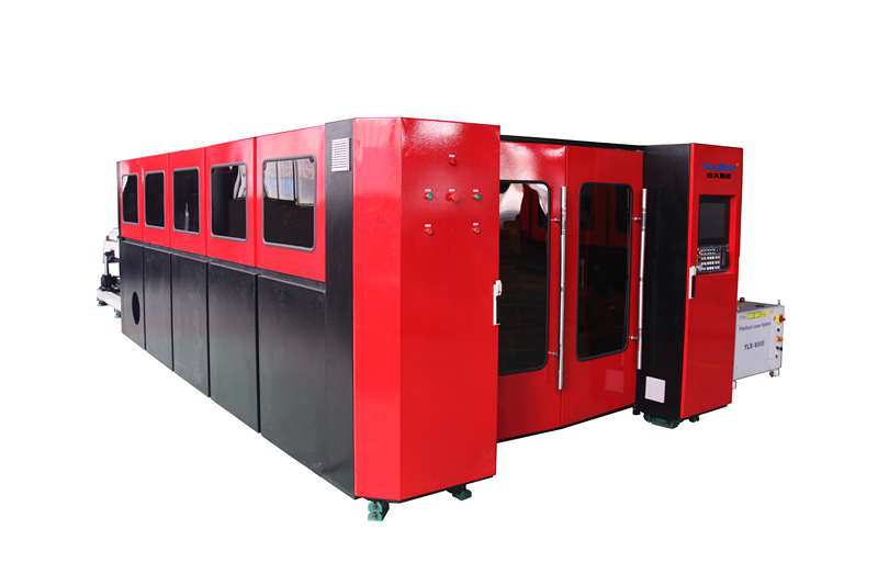 Fiber 1000W metal sheet laser cutting machine