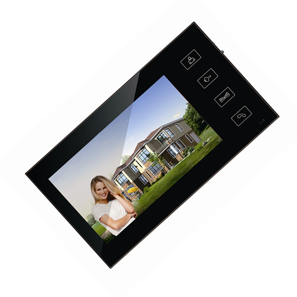 7 inch video doorbell with touch key design