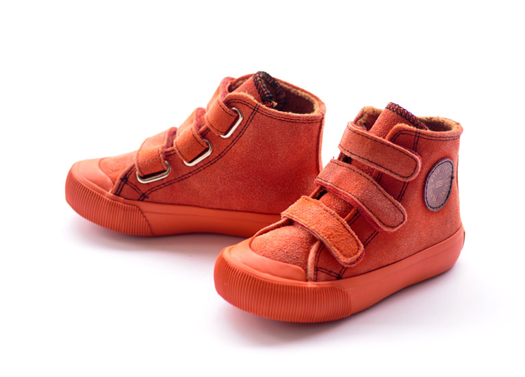 kids suede leather casual vulcanized ankle boots for girls 