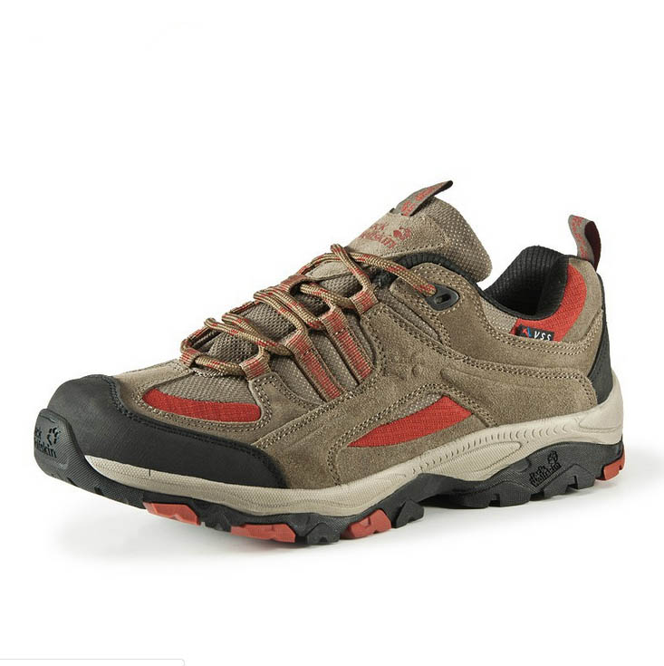 suede leather rubber sole hiking climbing trekking footwear shoes for mens