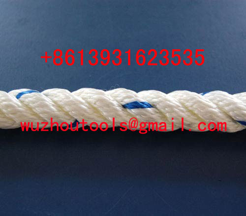 double braid nylon rope/cable pulling rope/nylon rope