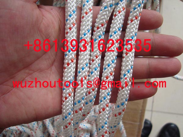 dimond braided rope Multi-filament polypropylene solid braided rope