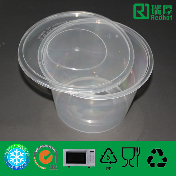Plastic Food Storage Microwave Containers 1750ml