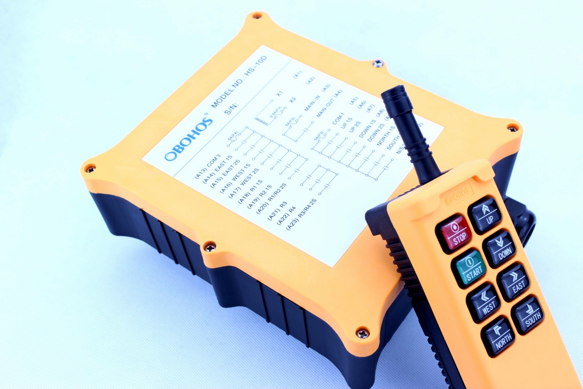 HS-8D6 Double Speed Industrial Wireless Remote Control System for Crane Hoist