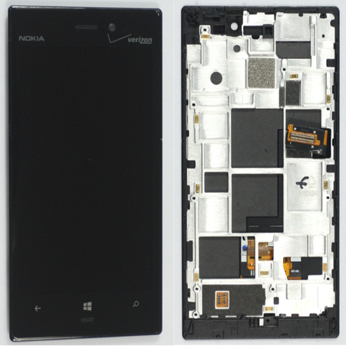 For Nokia Lumia 928 LCD Display+Touch+Frame Assembly