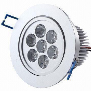 Dimmable 7W LED downlight with CE RoHS approval