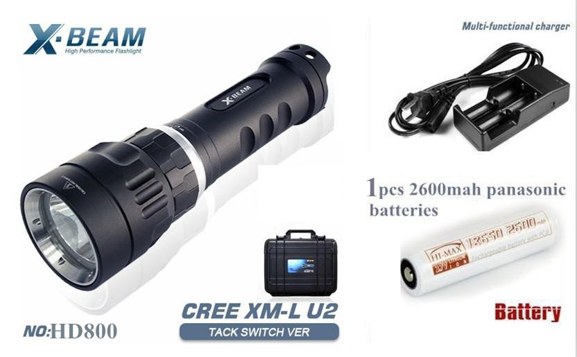 Hi-max led diving flashlight