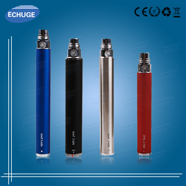 		Trustworthy ego c twist ego battery with USB charger e cigarette