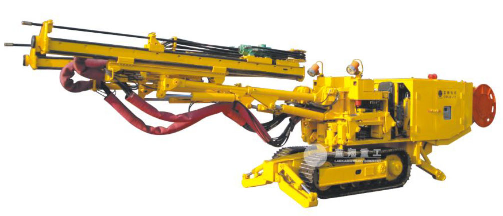 drilling rig double boom mine machinery