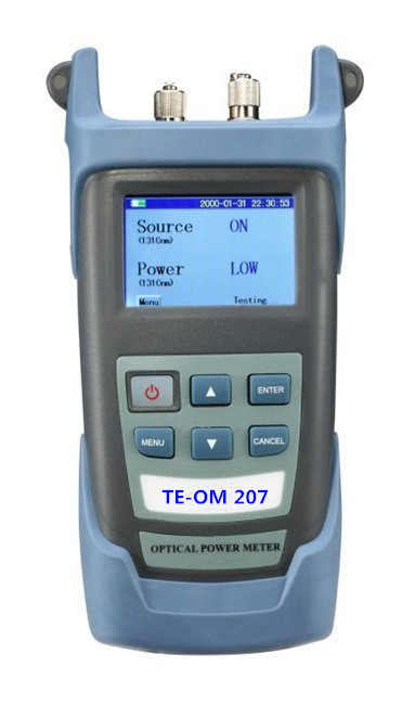 handheld optical multimeter TE-OM 207 combine optical power meter & light source
