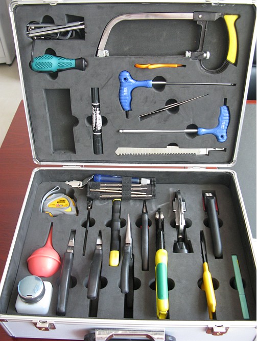 Fiber tool kits in FTTH 