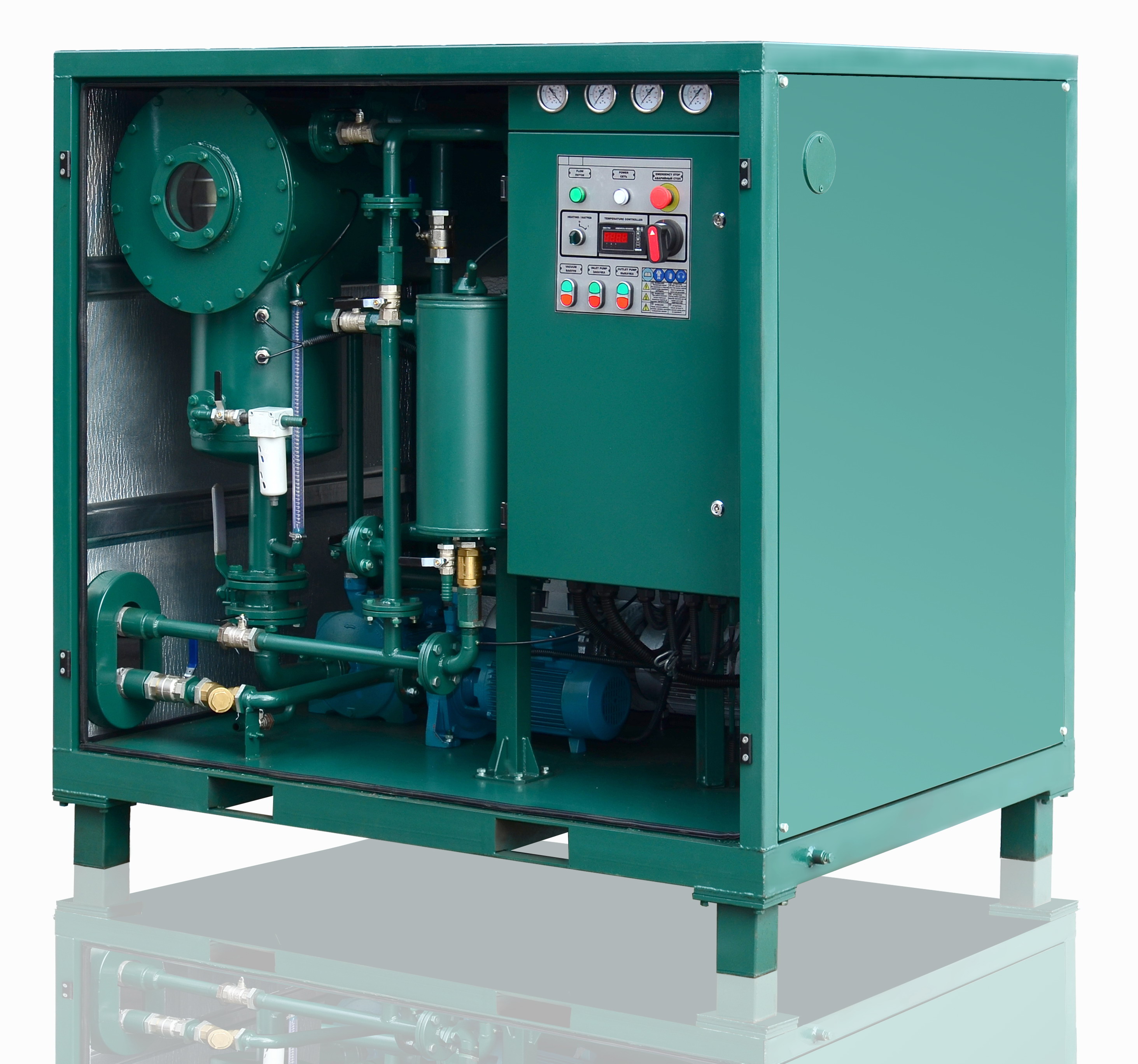 Globe Core Transformer Oil Purification Plant CMM (UVM) 4 with High Vacuum