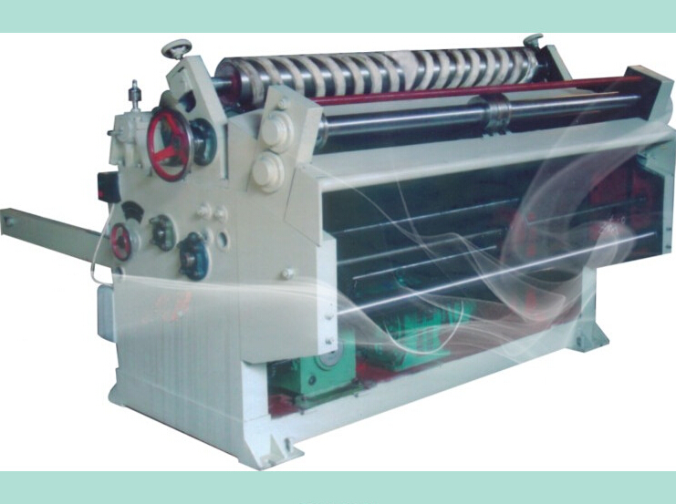 Rotary corrugated paper cutting machine