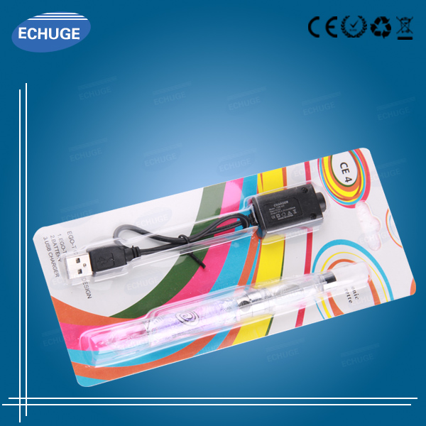 e cig kit ego Q k Colorful battery replacement CE4 CE5 atomizer Blister packing
