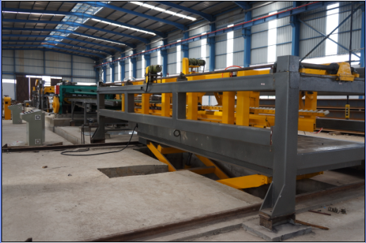Precision cross-cutting production line