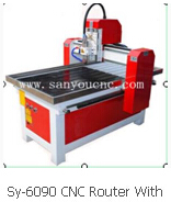 Sy-6090 CNC Router With Holder